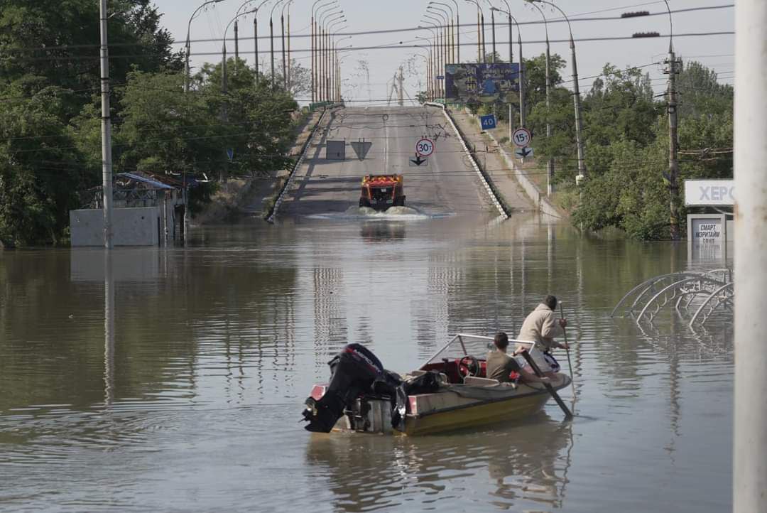 Rescuers Evacuating